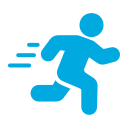 running